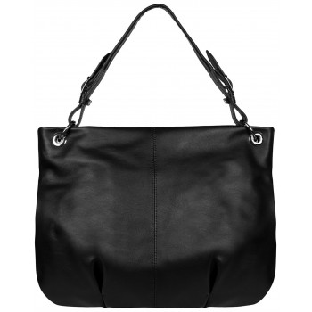Женская кожаная сумка Accordi Sofia black