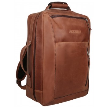 Багажный рюкзак-трансформер Accordi Bronx brown