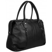 Женская кожаная сумка Accordi Fernanda black