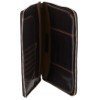 Кожаная папка Ashwood Leather 1660 brown