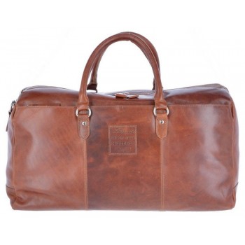 Дорожная сумка Ashwood Leather 1666 chestnut