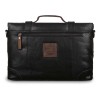 Кожаный портфель Ashwood Leather 4553 black