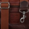 Кожаный портфель Ashwood Leather 4554 cognac