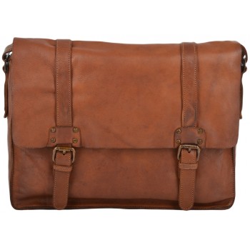 Кожаная сумка Ashwood Leather 7996 rust
