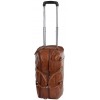 Дорожная сумка на колесах Ashwood Leather Albert chestnut brown