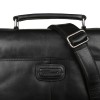 Кожаный портфель Ashwood Leather Elliot black