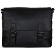 Кожаная сумка Ashwood Leather Oscar black