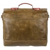 Кожаный портфель Alexander-TS PFP 0001 olive
