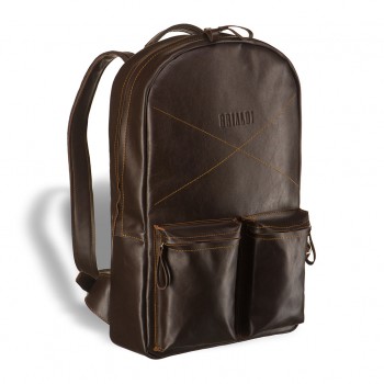 Кожаный рюкзак BRIALDI Bismark brown