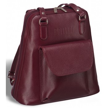 Женская сумка-рюкзак BRIALDI Beatrice relief cherry