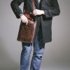 Кожаная сумка через плечо BRIALDI Toronto (Торонто) antique brown