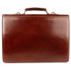 Кожаный портфель Chiarugi 4431 brown