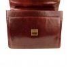 Кожаный портфель Chiarugi 4470 brown