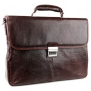 Кожаный портфель Chiarugi 94575 brown