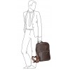 Кожаный рюкзак Frenzo 0406.1 brown