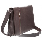 Деловая сумка через плечо Gianni Conti 1042533 dark brown