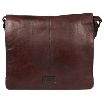 Деловая сумка через плечо Gianni Conti 1132310 dark brown