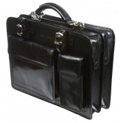 Кожаный портфель Gianni Conti 901010 black