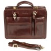 Кожаный портфель Gianni Conti 901010 brown