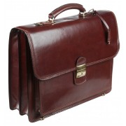 Кожаный портфель Gianni Conti 901015 brown