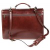 Кожаный портфель Gianni Conti 901830 brown