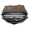 Кожаный портфель JMD 7090A black