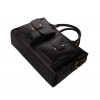 Винтажный кожаный портфель JMD 7096C dark coffee