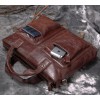 Кожаный портфель JMD 7177C brown