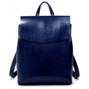 Женский кожаный рюкзак JMD 8504-1 blue