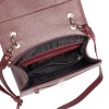 Женская кожаная сумка Lakestone Alison burgundy