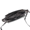 Женская кожаная сумка Lakestone Caledonia black saffiano