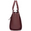 Женская кожаная сумка Lakestone Leda burgundy