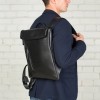 Кожаный рюкзак Lakestone Ramsey black