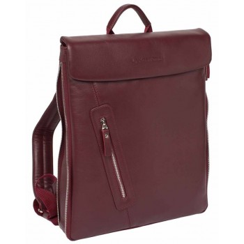Кожаный рюкзак Lakestone Ramsey burgundy