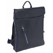 Кожаный рюкзак Lakestone Ramsey dark blue