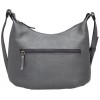 Женская кожаная сумка Lakestone Sloan silver grey