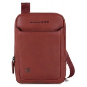 Мужская сумка через плечо Piquadro Black Square CA3084B3/R красного цвета