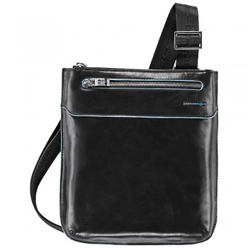 Мужская сумка через плечо Piquadro Blue Square (CA1358B2/N) черного цвета
