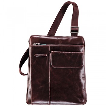 Мужская сумка через плечо Piquadro Blue Square (CA1815B2/MO) коричневого цвета