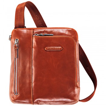 Мужская сумка через плечо Piquadro Blue Square (CA1816B2/AR) оранжевого цвета