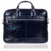 Мужская сумка Piquadro Blue Square (CA1903B2/BLU2) синего цвета