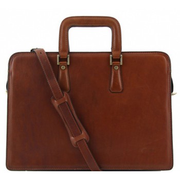 Кожаный портфель Tuscany Leather Lecce TL140573 brown 