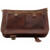 Кожаный портфель Tuscany Leather Ancona TL140866 dark brown 