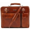 Кожаный портфель Tuscany Leather Venezia TL141268 red