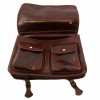 Кожаный портфель Tuscany Leather Ancona TL10025 dark brown 