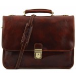 Кожаный портфель Tuscany Leather Torino TL10029 brown 