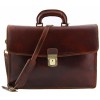 Кожаный портфель Tuscany Leather Amalfi TL10050 red