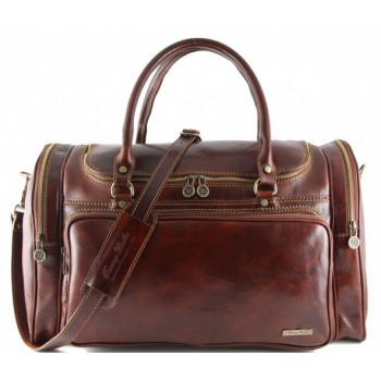 Дорожная сумка Tuscany Leather Prague TL1048 brown