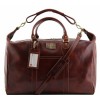Дорожная сумка Tuscany Leather Amsterdam TL1049 dark brown