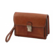 Мужская сумка на запястье Tuscany Leather Tommy FC140246 brown